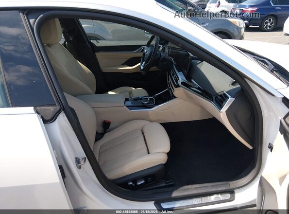 WBY73AW03RFR80786 2024 BMW I4 White Вид салону спереду