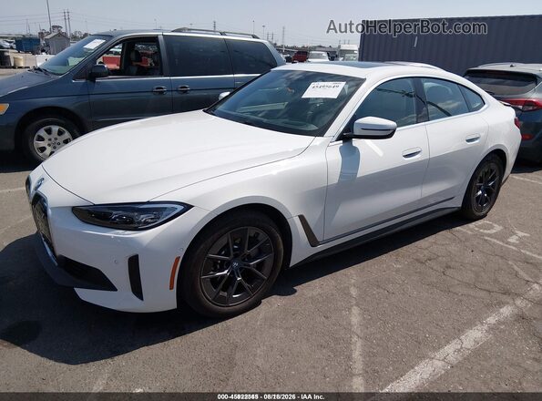 WBY73AW03RFR80786 2024 BMW I4 White Передня ліва чверть
