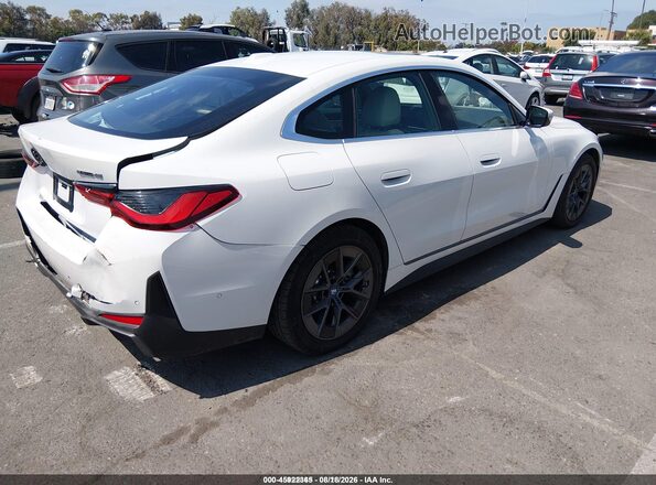 WBY73AW03RFR80786 2024 BMW I4 White Задня права чверть