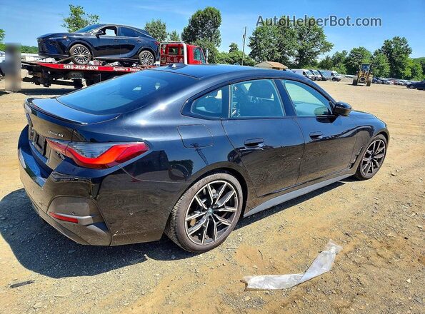 WBY73AW04RFS37411 2024 BMW I4 Black Հետևի աջ