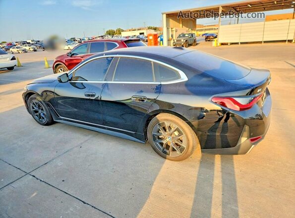 WBY73AW05PFN48939 2023 BMW I4 Black უკანა მარცხენა