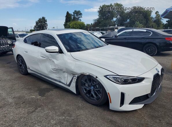 WBY73AW05PFP54665 2023 BMW I4 White Առջևի աջ