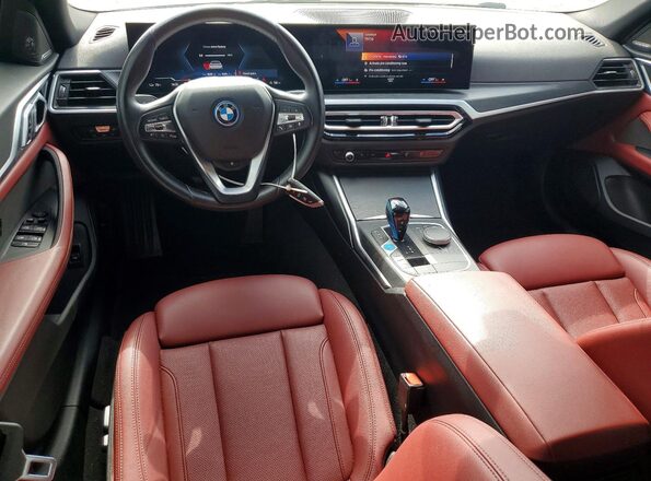 WBY73AW05PFP54665 2023 BMW I4 White Առջևի վահանակի տեսք