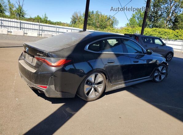 WBY73AW05PFR11157 2023 BMW I4 Black უკანა მარჯვენა