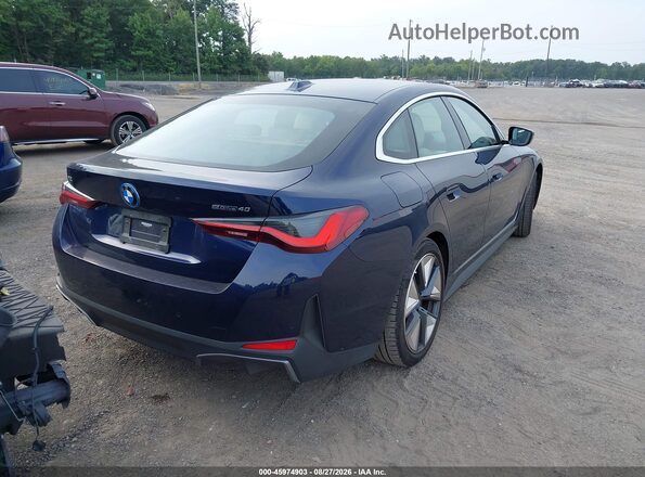 WBY73AW06PFP47854 2023 BMW I4 Blue Tył prawy