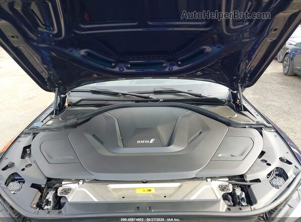 WBY73AW06PFP47854 2023 BMW I4 Blue Widok z tyłu