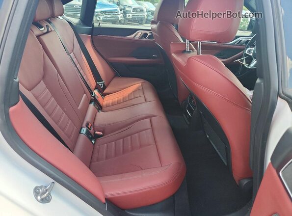 WBY73AW07PFN82025 2023 BMW I4 White Rear seats view