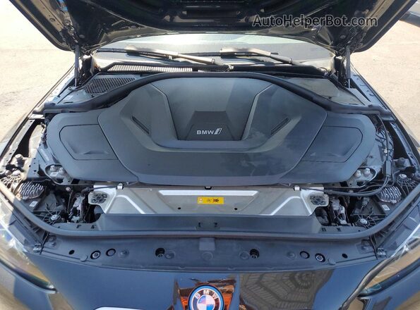 WBY73AW07RFT00954 2024 BMW I4 Black Սալոնի հետևի տեսք