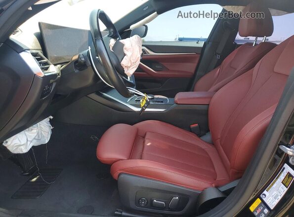WBY73AW07RFT00954 2024 BMW I4 Black Սալոնի դիմացի տեսք