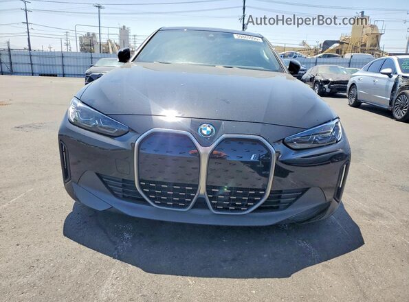 WBY73AW07RFT00954 2024 BMW I4 Black Դիմացի տեսք