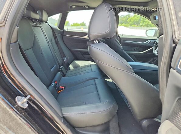 WBY73AW08RFT17861 2024 BMW I4 Black Rear seats view