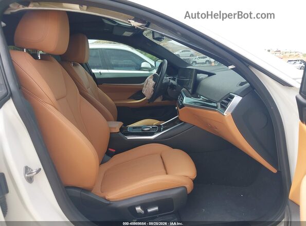 WBY73AW0XPFR12577 2023 BMW I4 White Սալոնի դիմացի տեսք