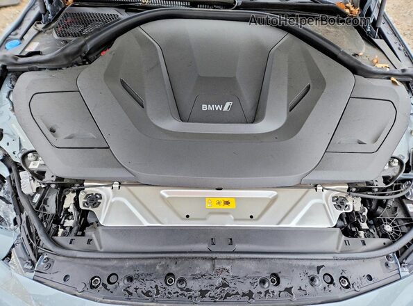 WBY83FB00RFR86097 2024 BMW I4 Gray Vista interior trasera