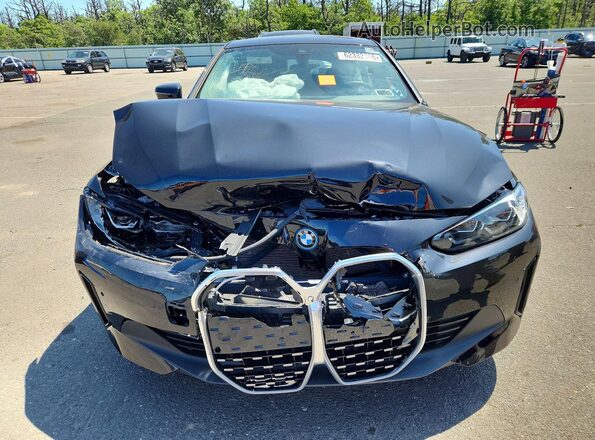 WBY83FB06RFT10849 2024 BMW I4 Black წინა ხედი