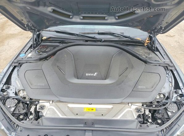 WBY83FB08RFS82133 2024 BMW I4 Gray Սալոնի հետևի տեսք
