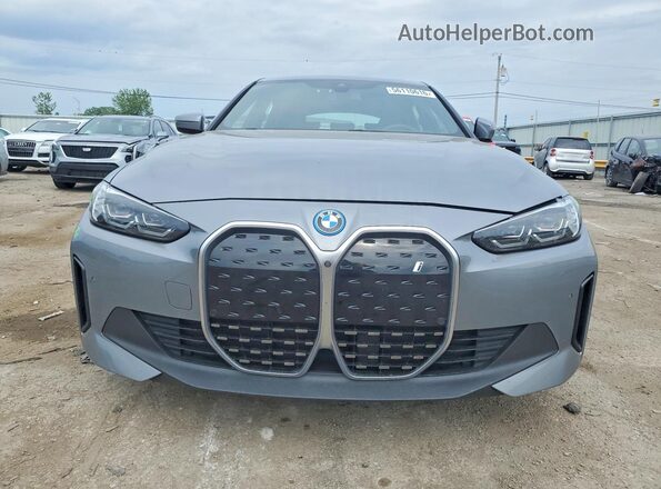 WBY83FB08RFS82133 2024 BMW I4 Gray Դիմացի տեսք