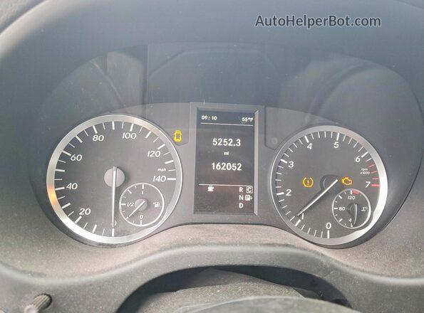 WD3PG2EA0G3125672 2016 MERCEDES-BENZ METRIS White Instrument cluster view