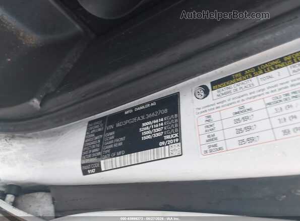 WD3PG2EA3L3662708 2020 MERCEDES-BENZ METRIS Черный Вид подкапотного пространства