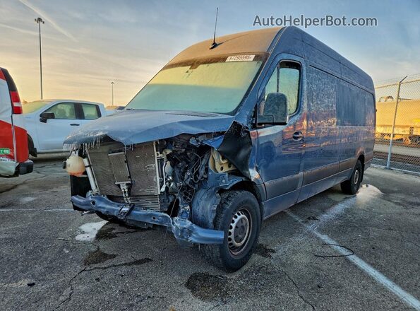 WD4PF1CD8KP149130 2019 MERCEDES-BENZ SPRINTER Синий Задняя правая четверть