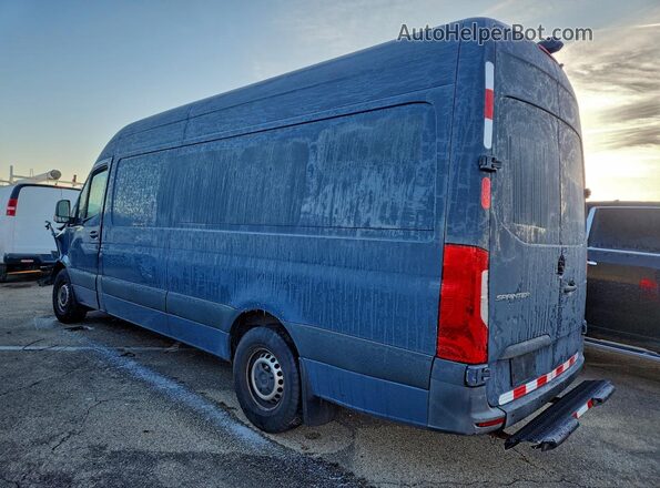 WD4PF1CD8KP149130 2019 MERCEDES-BENZ SPRINTER Синий Вид сзади