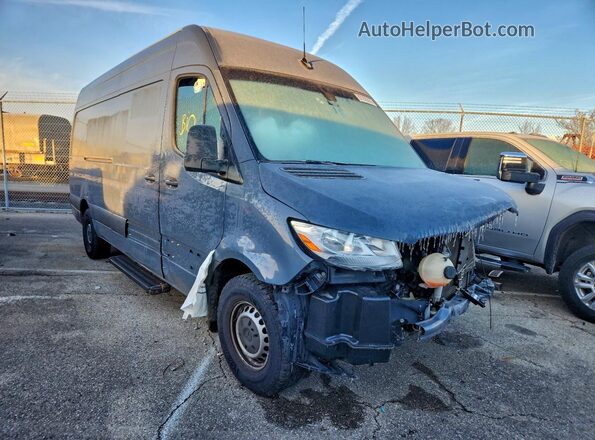 WD4PF1CD8KP149130 2019 MERCEDES-BENZ SPRINTER Синий Вид задней части салона