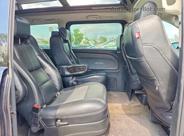 WD4PG2EE2G3126529 2016 MERCEDES-BENZ METRIS Black Вид задньої частини салону