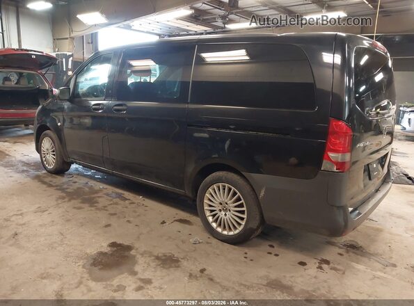 WD4PG2EE2J3450331 2018 MERCEDES-BENZ METRIS Черный Задняя левая четверть
