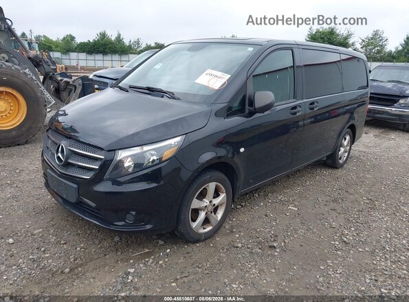 WD4PG2EE3J3411912 2018 MERCEDES-BENZ METRIS Black Передня ліва чверть