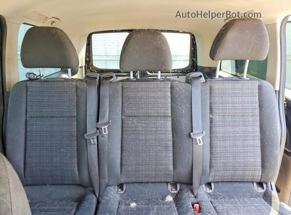 WD4PG2EEXJ3364507 2018 MERCEDES-BENZ METRIS Black Widok tylnych siedzeń