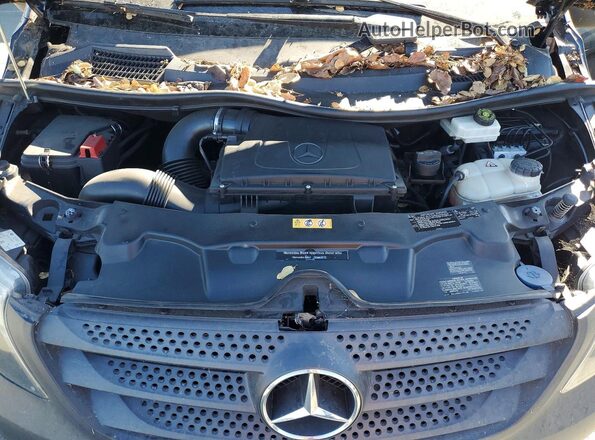 WD4PG2EEXJ3364507 2018 MERCEDES-BENZ METRIS Black Widok komory silnika