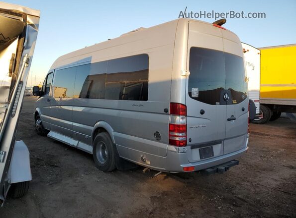 WDAPF4CCXJP646555 2018 MERCEDES-BENZ SPRINTER Silver Trasero izquierdo