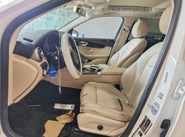 WDC0G4JB0GF051342 2016 MERCEDES-BENZ GLC-CLASS White Widok wnętrza z przodu