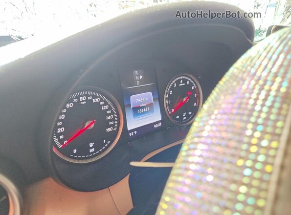 WDC0G4JB0GF051342 2016 MERCEDES-BENZ GLC-CLASS White Widok zestawu wskaźników