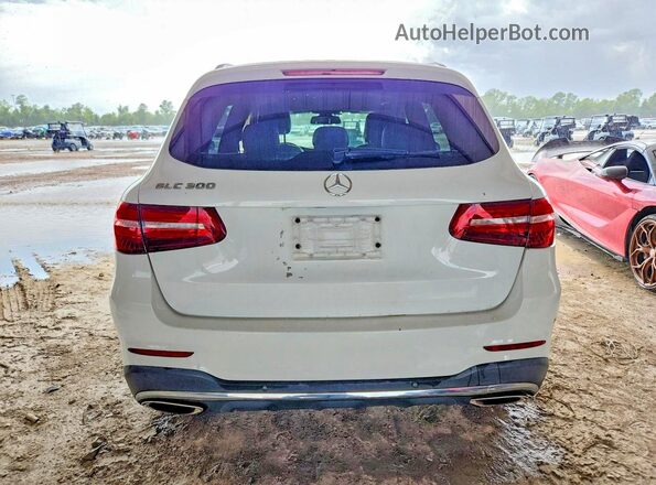 WDC0G4JB0HF134643 2017 MERCEDES-BENZ GLC-CLASS White Вид ззаду