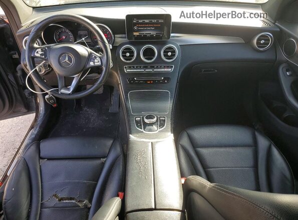 WDC0G4JB0JV024672 2018 MERCEDES-BENZ GLC-CLASS Black Vista del salpicadero