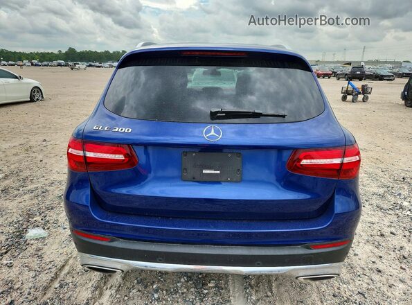 WDC0G4JB0JV055226 2018 MERCEDES-BENZ GLC-CLASS Blue Vista trasera
