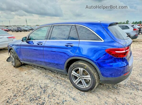 WDC0G4JB0JV055226 2018 MERCEDES-BENZ GLC-CLASS Blue Trasero izquierdo