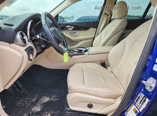 WDC0G4JB0JV055226 2018 MERCEDES-BENZ GLC-CLASS Blue Vista interior delantera