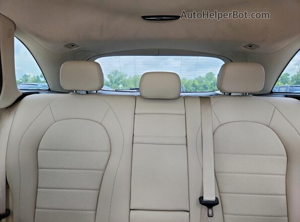 WDC0G4JB0JV055226 2018 MERCEDES-BENZ GLC-CLASS Blue Vista de los asientos traseros