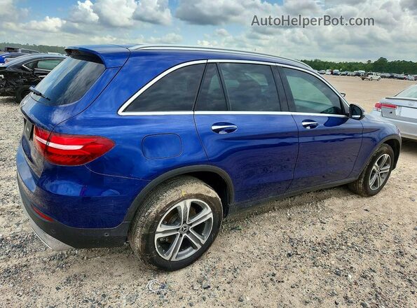 WDC0G4JB0JV055226 2018 MERCEDES-BENZ GLC-CLASS Blue Trasero derecho