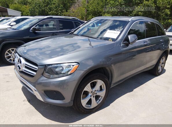 WDC0G4JB0KV125664 2019 MERCEDES-BENZ GLC 300 Gray Front left