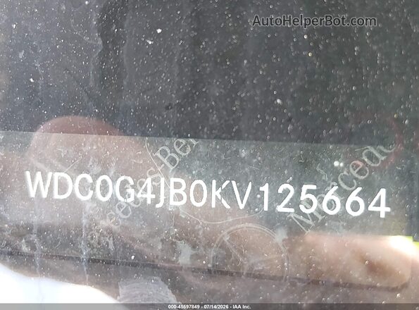 WDC0G4JB0KV125664 2019 MERCEDES-BENZ GLC 300 Gray Engine compartment view