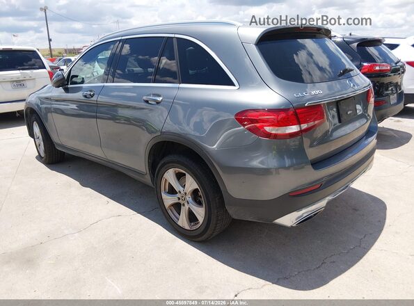 WDC0G4JB0KV125664 2019 MERCEDES-BENZ GLC 300 Gray Rear left