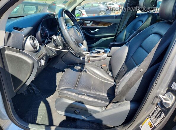 WDC0G4JB1GF043542 2016 MERCEDES-BENZ GLC-CLASS Silver Front interior view