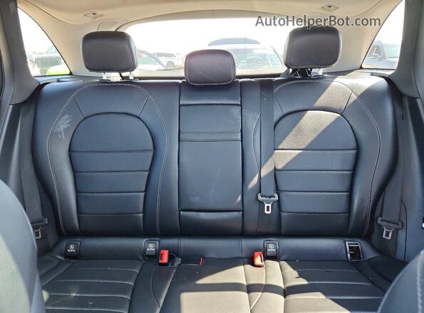 WDC0G4JB1GF043542 2016 MERCEDES-BENZ GLC-CLASS Silver Rear seats view