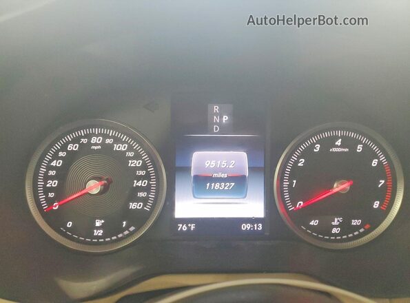 WDC0G4JB1GF059482 2016 MERCEDES-BENZ GLC-CLASS Белый Вид щитка приборов