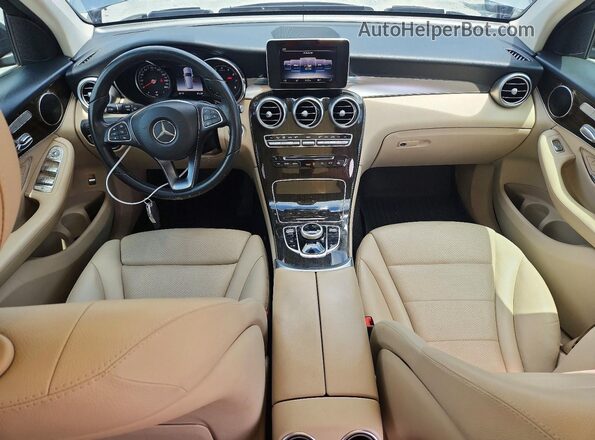 WDC0G4JB1JV018167 2018 MERCEDES-BENZ GLC-CLASS Серый Вид панели приборов