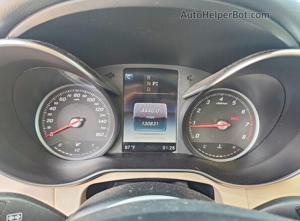 WDC0G4JB1JV018167 2018 MERCEDES-BENZ GLC-CLASS Серый Вид щитка приборов