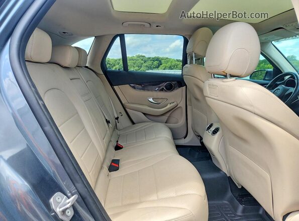 WDC0G4JB1JV018167 2018 MERCEDES-BENZ GLC-CLASS Серый Вид задней части салона