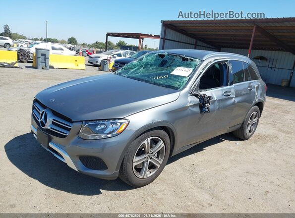 WDC0G4JB1JV023773 2018 MERCEDES-BENZ GLC 300 Серый Передняя левая четверть